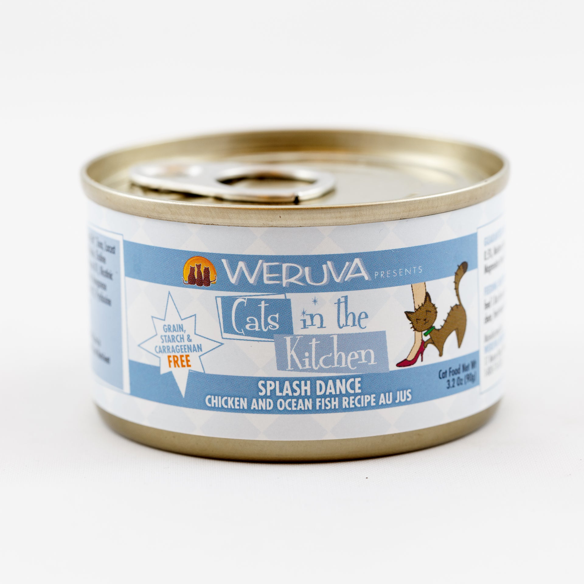 Weruva Cats In The Kitchen Wet Cat Food 3.2oz Can / Splash Dance - Paw Naturals
