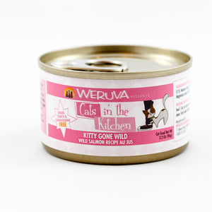 Weruva Cats In The Kitchen Wet Cat Food 3.2oz Can / Kitty Gone Wild - Paw Naturals