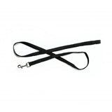 Bark Appeal Mesh 3/4 inch Plaid and Solid Leash Black - Paw Naturals