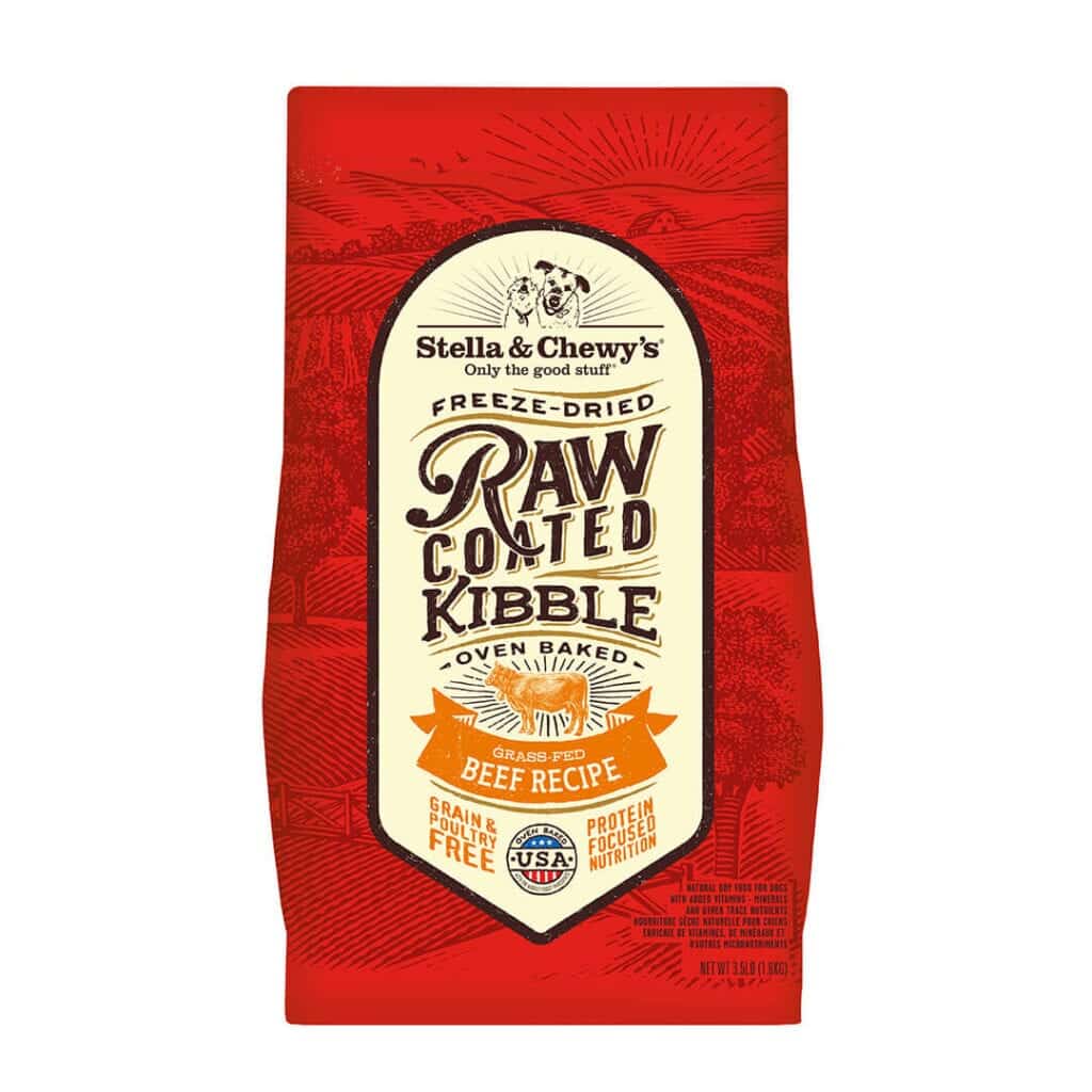 Stella & Chewy's Raw Coated Beef Dry Dog Food 10lb - Paw Naturals