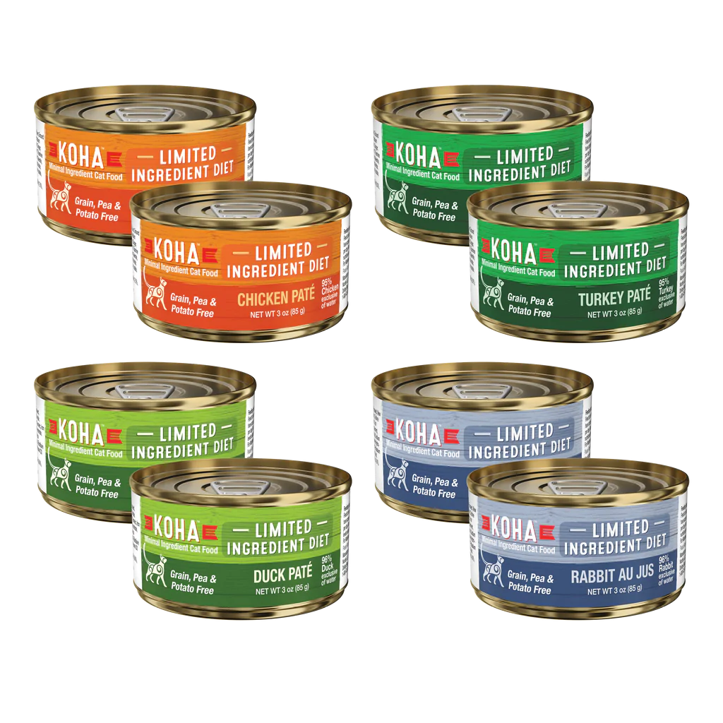 Koha Limited Ingredient Pate Canned Cat Food 3oz - Paw Naturals