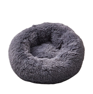 Sparky & Co Marshmallow Cloud Round Donut Bed Dark Grey / Medium - 23.6" - Paw Naturals
