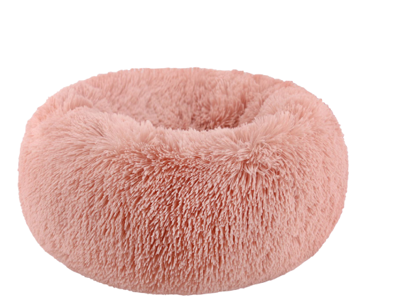Sparky & Co Marshmallow Cloud Round Donut Bed Rose / XS - 15.7" - Paw Naturals