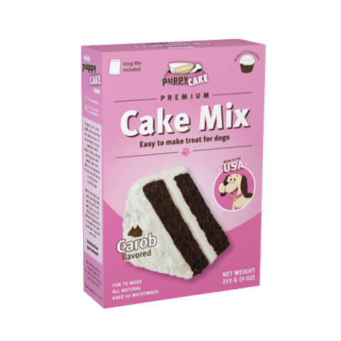 Puppy Cake Carob Flavor Cake Mix - Paw Naturals