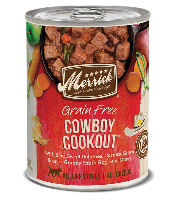 Merrick Cowboy Cookout 12.7oz Canned Dog Food - Paw Naturals