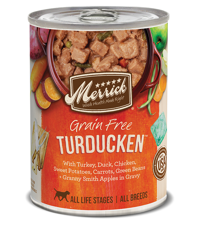 Merrick Turducken 12.7z Canned Dog Food - Paw Naturals