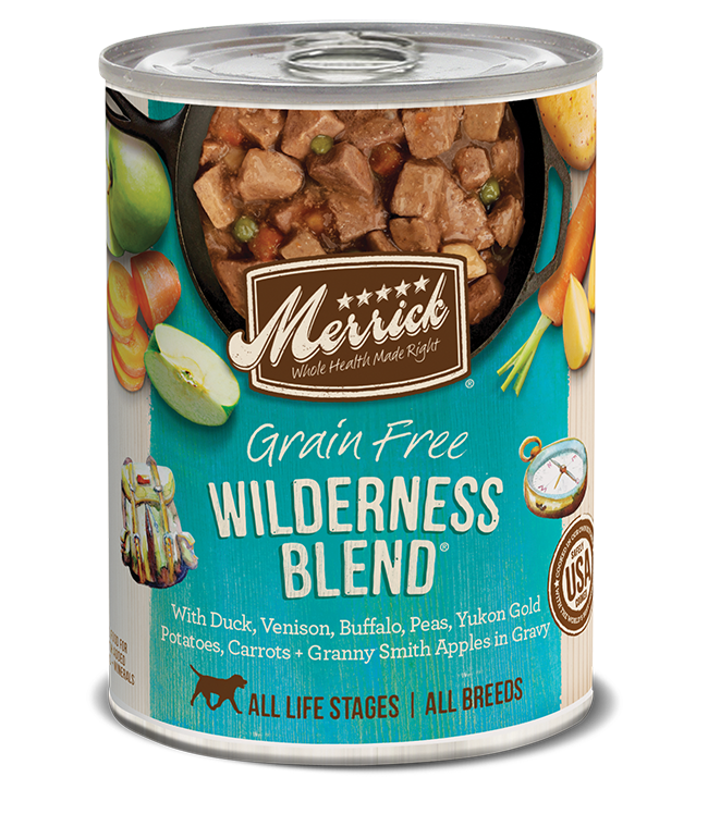 Merrick Wilderness Blend 12.7oz Canned Dog Food - Paw Naturals