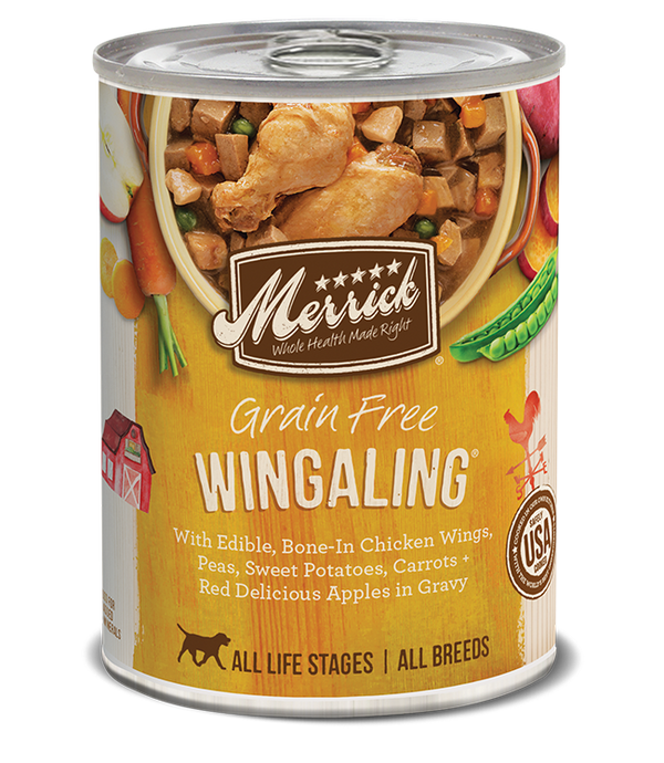 Merrick Wingaling 12.7oz Canned Dog Food - Paw Naturals