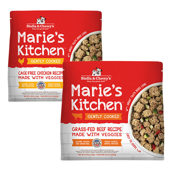 Stella & Chewy's Marie's Kitchen Gently-Cooked Frozen Dog Food - Paw Naturals