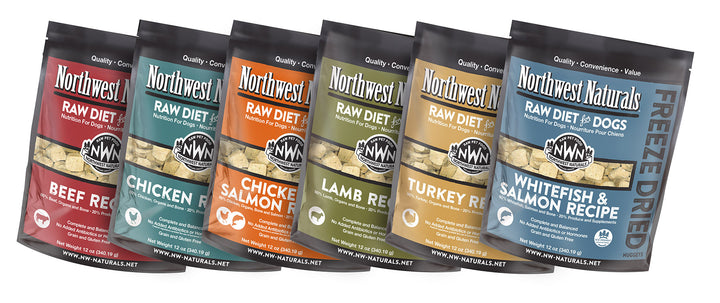 Northwest Naturals Raw Freeze-Dried Nuggets Dog Food - Paw Naturals
