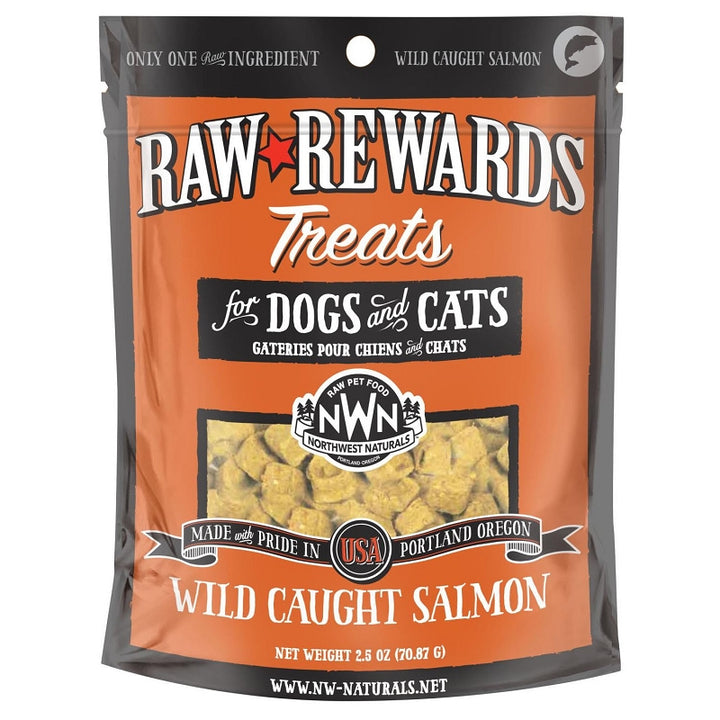 Northwest Naturals Freeze-Dried Treat For Dogs & Cats Salmon / 2.5oz - Paw Naturals