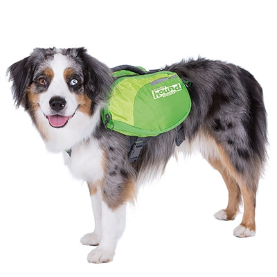 Outward Hound Daypak Dog Backpack Hiking Gear For Dogs Medium / Green - Paw Naturals