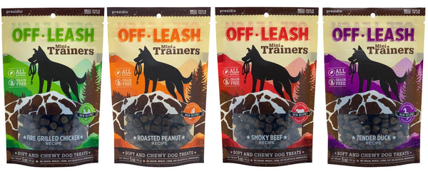 Presidio Off Leash Mini Trainers Dog Treats