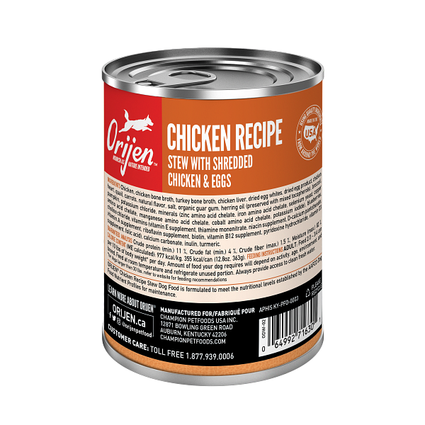 Orijen Chicken Stew Canned Dog Food - Paw Naturals