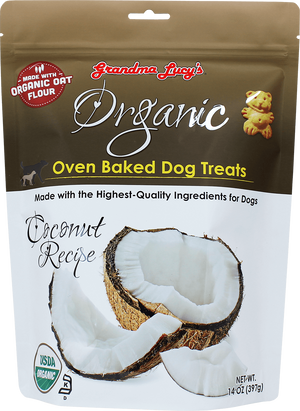 Grandma Lucy's Organic Oven Baked Dog Biscuits Coconut - Paw Naturals