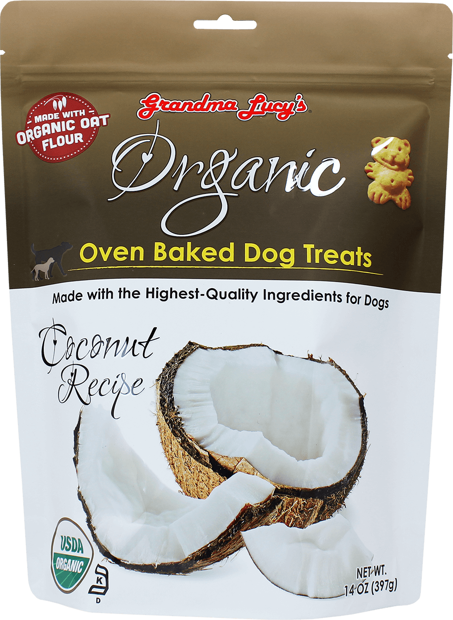 Grandma Lucy's Organic Oven Baked Dog Biscuits Coconut - Paw Naturals