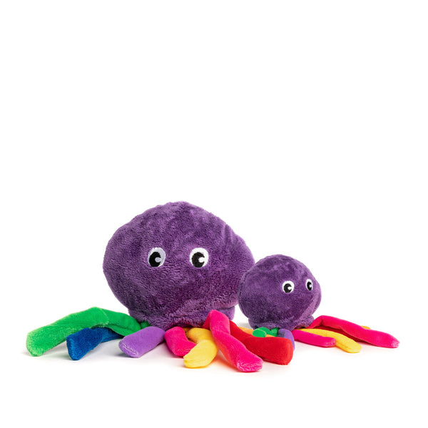 fabdog faball® Octopus Plush Dog Toy