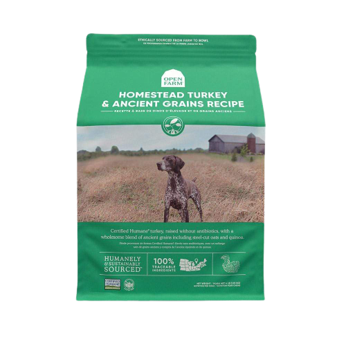 Open Farm Ancient Grain Homestead Turkey Recipe Dry Dog Food 4.5lb - Paw Naturals