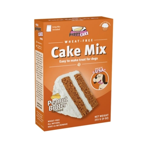 Puppy Cake Wheat Free Peanut Butter Flavor Cake Mix - Paw Naturals