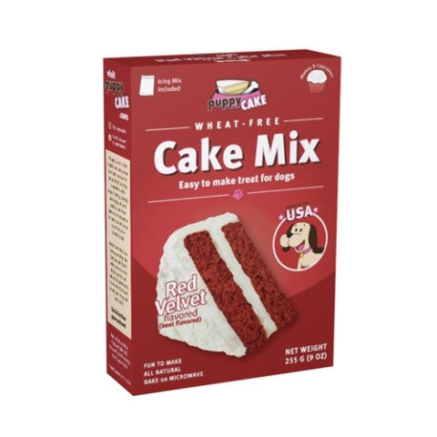 Puppy Cake Wheat Free Red Velvet Flavor Cake Mix - Paw Naturals