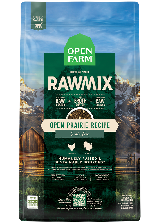 Open Farm Cat RawMix Grain-Free Open Prairie Dry Cat Food