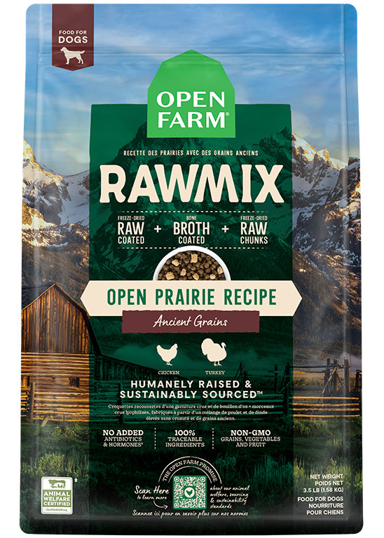 Open Farm RawMix Ancient Grains Open Prairie Dry Dog Food