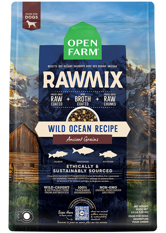 Open Farm RawMix Ancient Grains Wild Ocean Dry Dog Food