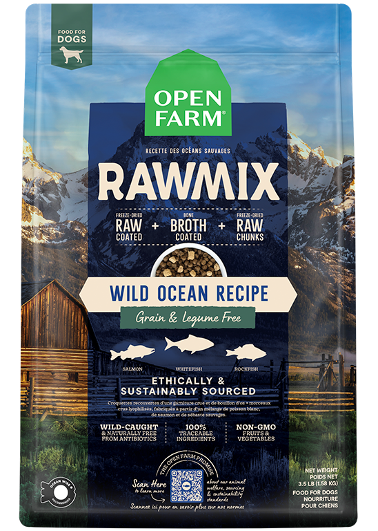 Open Farm RawMix Grain-Free Wild Ocean Dry Dog Food