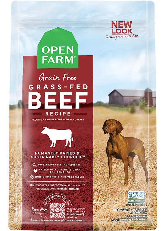 Open Farm Grain-Free Grass-Fed Beef Recipe Dry Dog Food