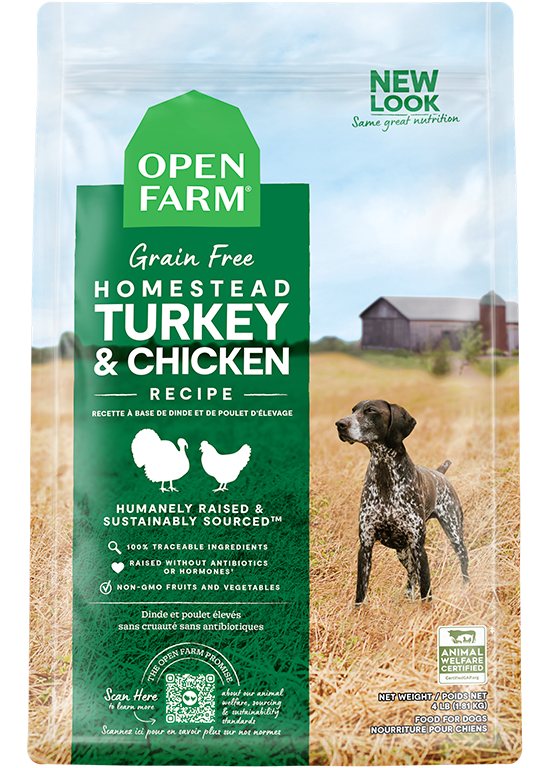 Open Farm Grain-Free Homestead Turkey & Chicken Recipe Dry Dog Food