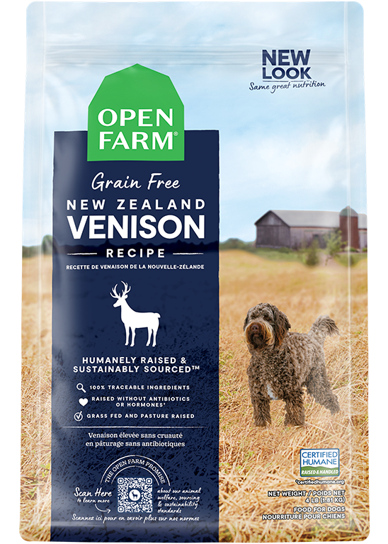 Open Farm Grain-Free New Zealand Venison Recipe Dry Dog Food