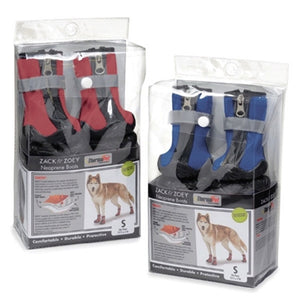 Zack & Zoey ThermaPet Red Neoprene Boots - Paw Naturals