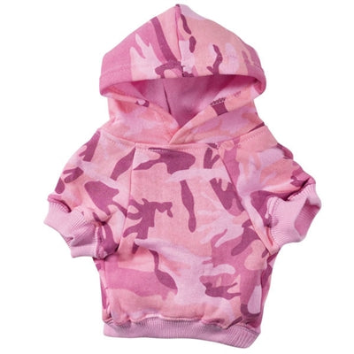 Casual Canine® Camo Hoodies Small / Pink Camo - Paw Naturals