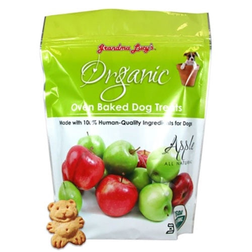 Grandma Lucy's Organic Oven Baked Dog Biscuits Apple - Paw Naturals