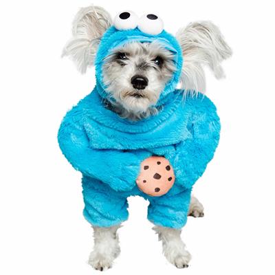 Pet Krewe Sesame Street Cookie Monster Pet Costume