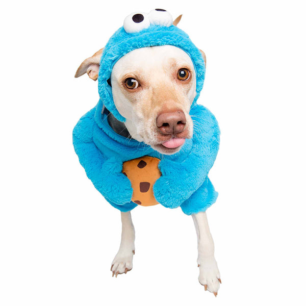 Pet Krewe Sesame Street Cookie Monster Pet Costume