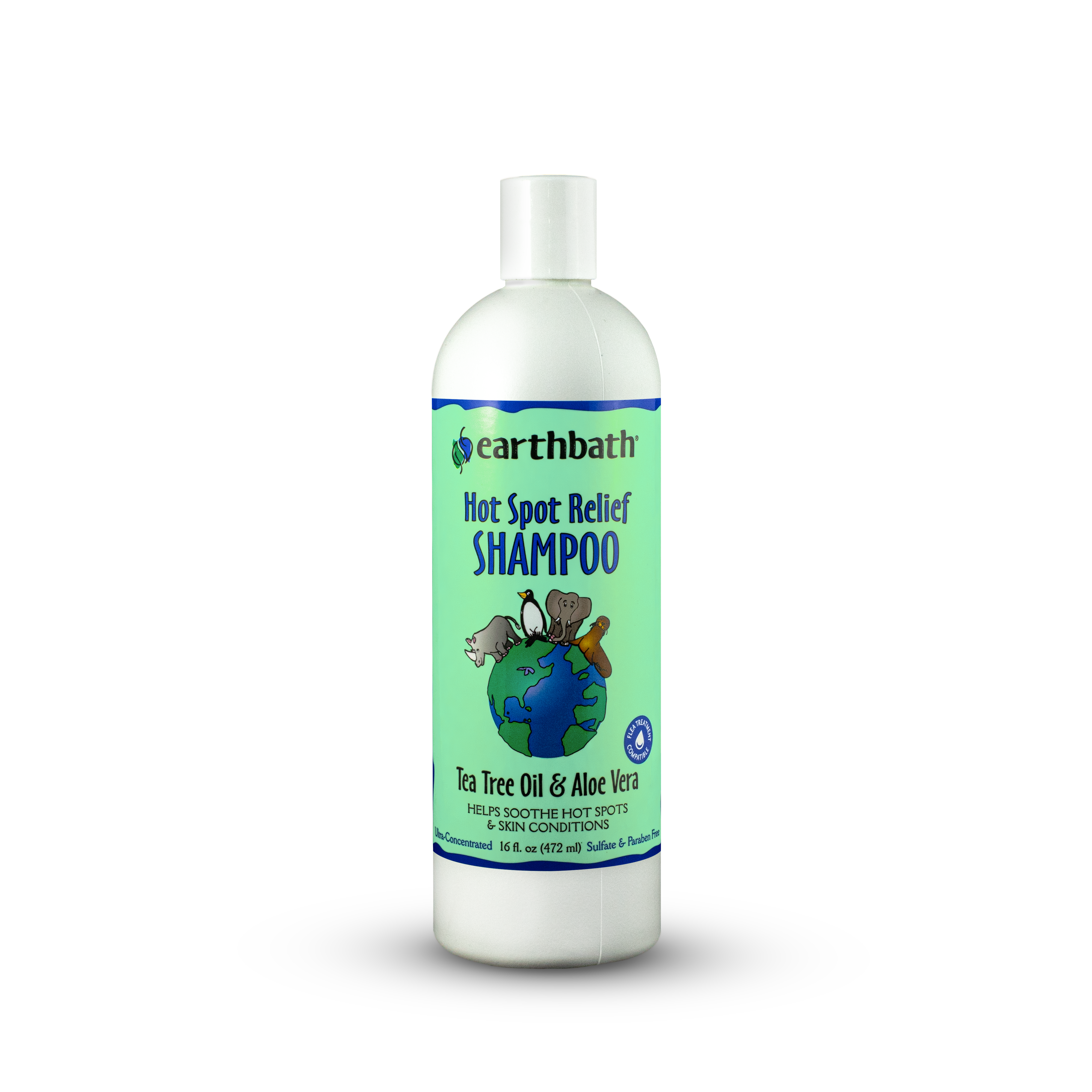Earthbath Hot Spot Relief Shampoo 16oz - Paw Naturals