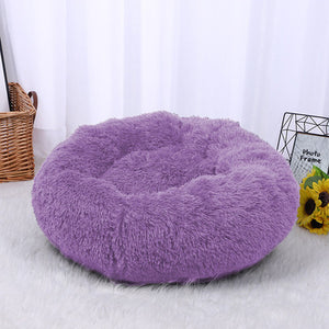 Sparky & Co Marshmallow Cloud Round Donut Bed Lilac / XS - 15.7" - Paw Naturals