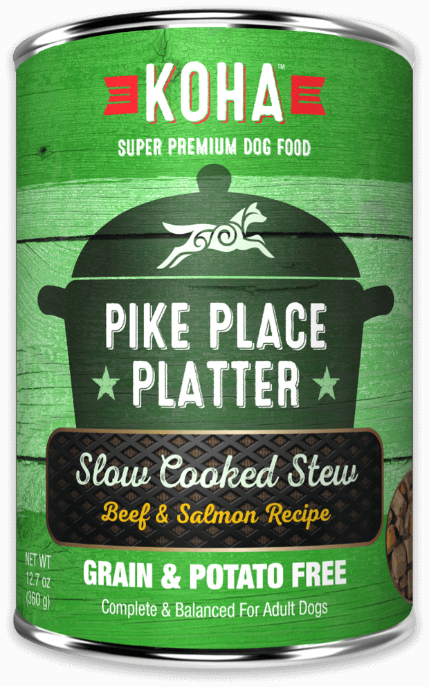 Koha Homestyle Slow-Cooked Stews for Dogs Pike's Place - Paw Naturals