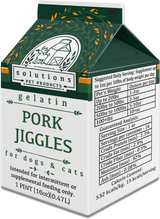 Solutions Pet Products Raw Gelatin Jiggles for dogs & cats