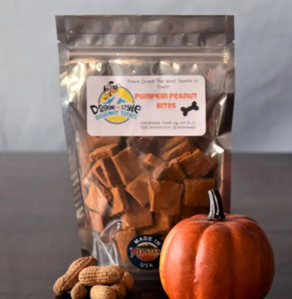 Doggie Style Gourmet Pumpkin & Peanut Dog Treat 6oz