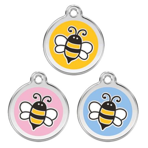 Red Dingo Enamel Pet ID Tag - Bumblebee - Paw Naturals