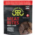 Raised Right Meat Bites Beef Liver Dog & Cat Treat 5oz
