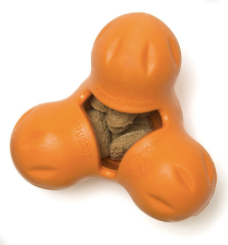 West Paw Design Tux Dog Toy Tangerine / Large - Paw Naturals