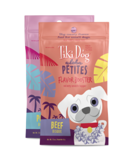 Tiki Pet Aloha Petites Flavor Booster Bisque 1.5oz Dog Food Pouch - Paw Naturals