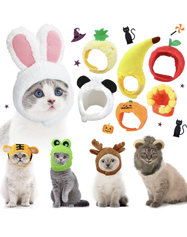 Sparky & Co Plush Halloween Hat Pet Costume