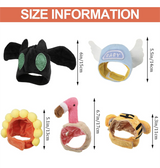 Sparky & Co Plush Halloween Hat Pet Costume