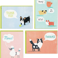 Hallmark Pet Thank You Note Greeting Card - Paw Naturals