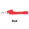 2 Hounds Design 1" Wide Adjustable Handle Nylon Leashes 6' Long / Red - Paw Naturals