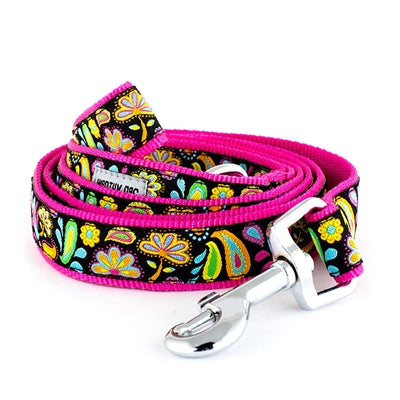 The Worthy Dog Floral Paisley Collar & Lead Collection